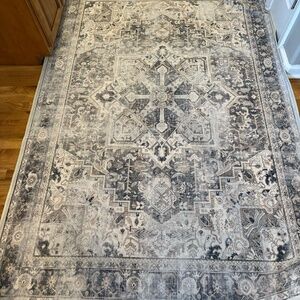 Rug Cover Only: Ruggable 5x7 Kamran Hazel Machine Washable Rug